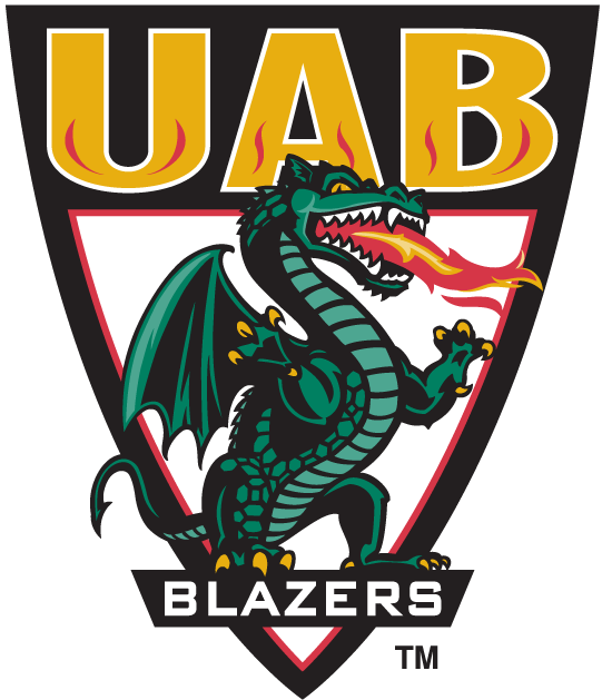 UAB Blazers 1996-Pres Alternate Logo t shirts DIY iron ons v3